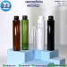 ขวดพลาสติกPet  ทรงผอมสูง สีใส ขนาด100ml คอ24mm
