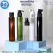 ขวดพลาสติกPet  ทรงผอมสูง สีขาว ขนาด100ml คอ24mm