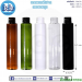 ขวดพลาสติกPet  ทรงผอมสูง สีเขียวใส ขนาด100ml คอ24mm