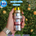 กระปุกอะคริลิคทรงกลม 10 กรัม สีชมพู ฝาเงิน