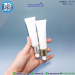 หลอดใส่ครีมกันแดด frt007 ขนาด 30 มิลลิลิตร สีขาว ฝาสีทอง
