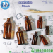 ขวดแก้วอโรมาชาใส 050 ml Essencial oil bottle transparent Brown 50ml