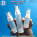 ขวดปั๊มสูญญากาศฟอสขุ่น DB77 ขนาด 50 มิลลิลิตร หัวปั๊มสีขาวพร้อมฝาใส