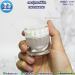 กระปุกอะคริลิค ทรงกลมตรง K0395 ขนาด 15 กรัม
