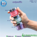 กระปุกอะคริลิค ขาวมุกฝาเงิน k0100-10g