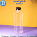 ขวดเครื่องดื่ม ทรงสี่เหลี่ยม WT007 สีใส 500ml