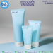 หลอดบีบ ทรงกลม 5 ชั้น พร้อมฝาป๊อกแป๊ก frt-010 สีฟ้าพาสเทล ขนาด 50 มิลลิลิตร