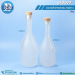 ขวดแก้วเหล้าผลไม้ ทรงกลม คอยาว 250-375ml. สีใส สีขุ่น คอปิดจุก