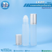 ขวดพลาสติกลูกกลิ้งฝาเงิน10ml.