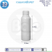 ขวดพลาสติกpetกลม  25ml.