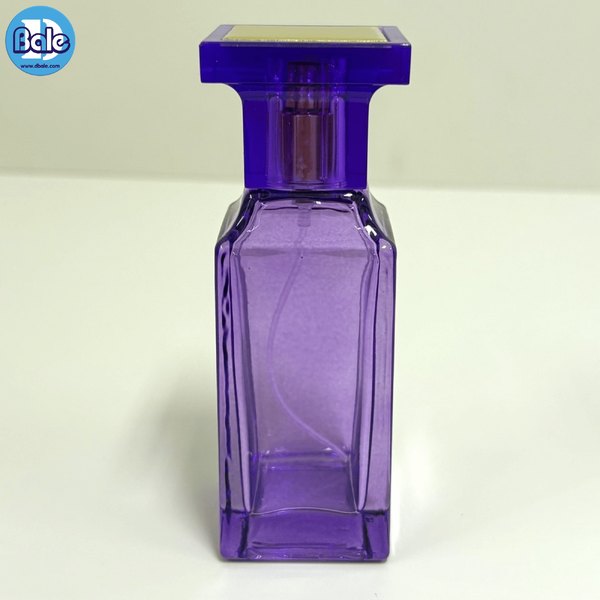 ขวดแก้วน้ำหอมทอมฟอร์ด สีฟ้า, ม่วง, แดง, ส้ม, ดำ, ชมพู jpf186 50ml.