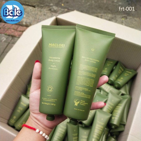 รับผลิต&สกรีน หลอดโฟมใส่ครีม