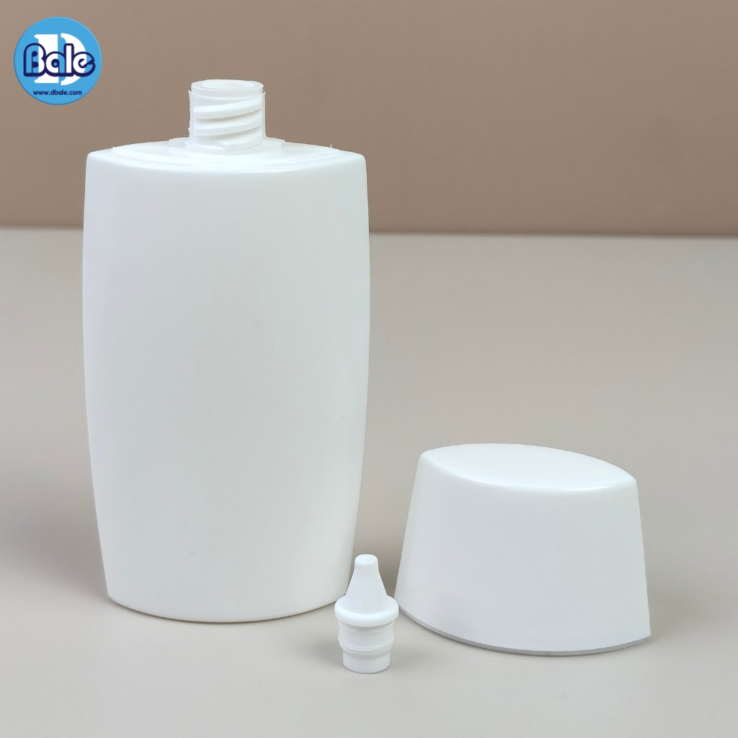ขวดกันแดด PE001-02 ขนาด 50 กรัม สีขาวด้าน