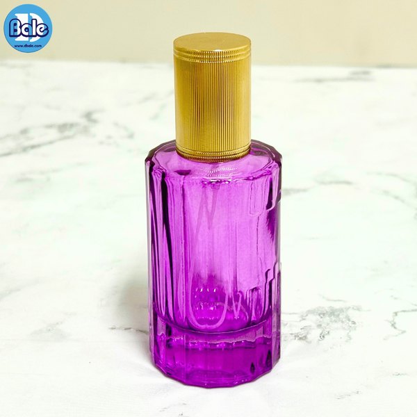 ขวดน้ำหอมโครม่าไชน์ สี ส้ม, ม่วง, ฟ้า, แดง, ชมพู, น้ำตาล jpf198 30ml.