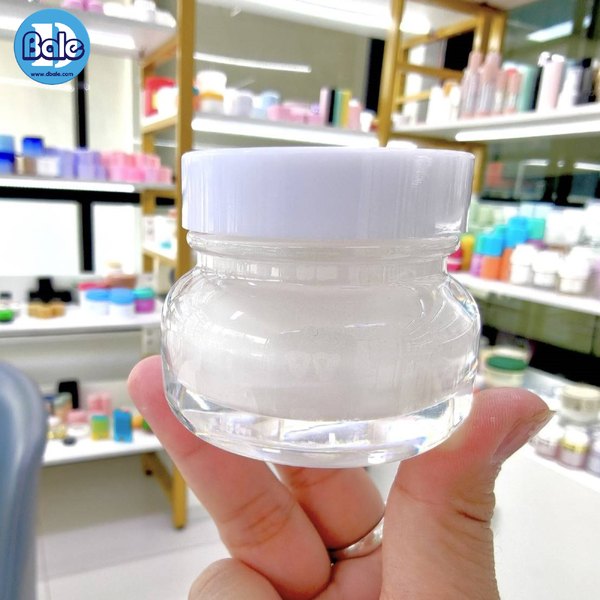 กระปุกครีมไหล่มน สีแดงฝาแดงเงา สีแดงฝาแดง, ขาวฝาขาว, ชมพูฝาชมพู 15g. k0429