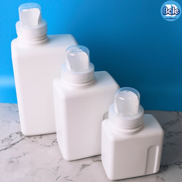 ขวดน้ำยาซักผ้า สีขาวฝาใส 250ml. gal22