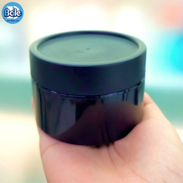 กระปุกพลาสติกทรงBp 100g. K0387