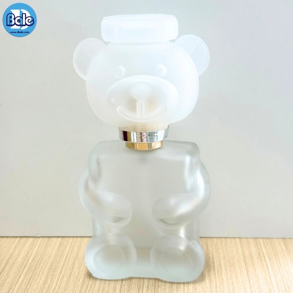 ขวดน้ำหอมหมี สี แดง, เหลือง, เขียว, ชมพู, ขุ่นใส jpf197 30ml.