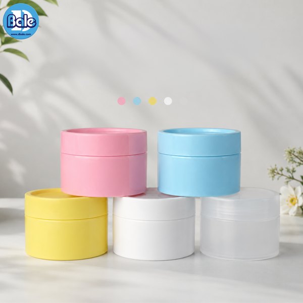กระปุกพลาสติกทรงBp 100g. K0387