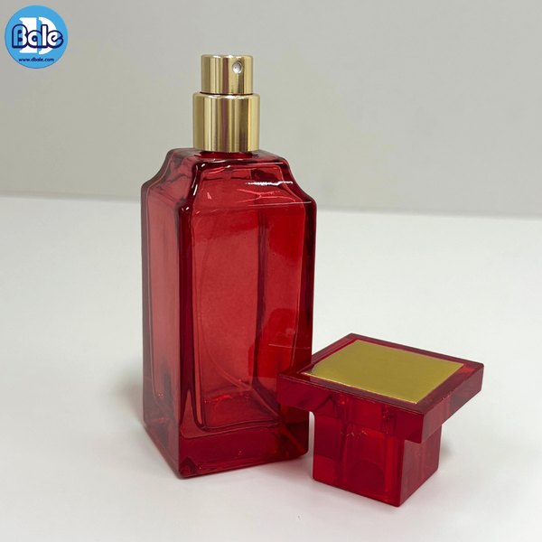 ขวดแก้วน้ำหอมทอมฟอร์ด สีฟ้า, ม่วง, แดง, ส้ม, ดำ, ชมพู jpf186 50ml.