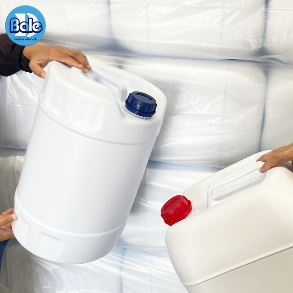 แกลลอนขาวทึบเหลี่ยม 20L. gal19
